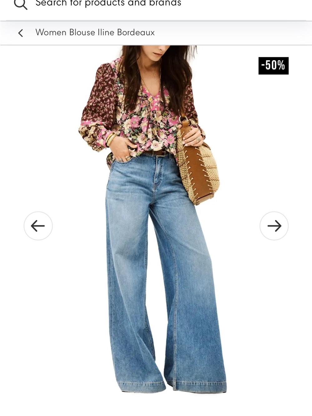 ba&sh Pink Floral Short-Sleeve Blouse